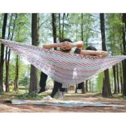 Hamac de voyage compact avec fixation – Idéal camping, randonnée et sieste en pleine nature