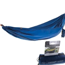 Hamac simple cocoon travel hammock set bleu nuit