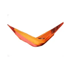 Hamac voyage rouge et orange