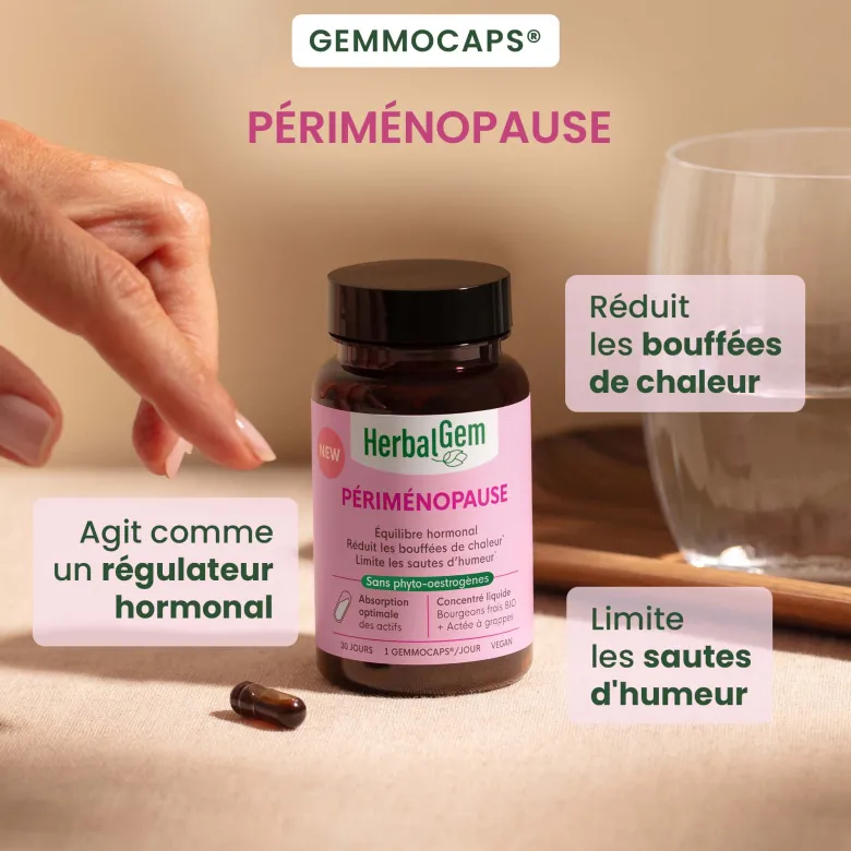 Herbalgem - complément alimentaire périménopause