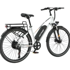 Hitway vélo électrique 28pc blanc