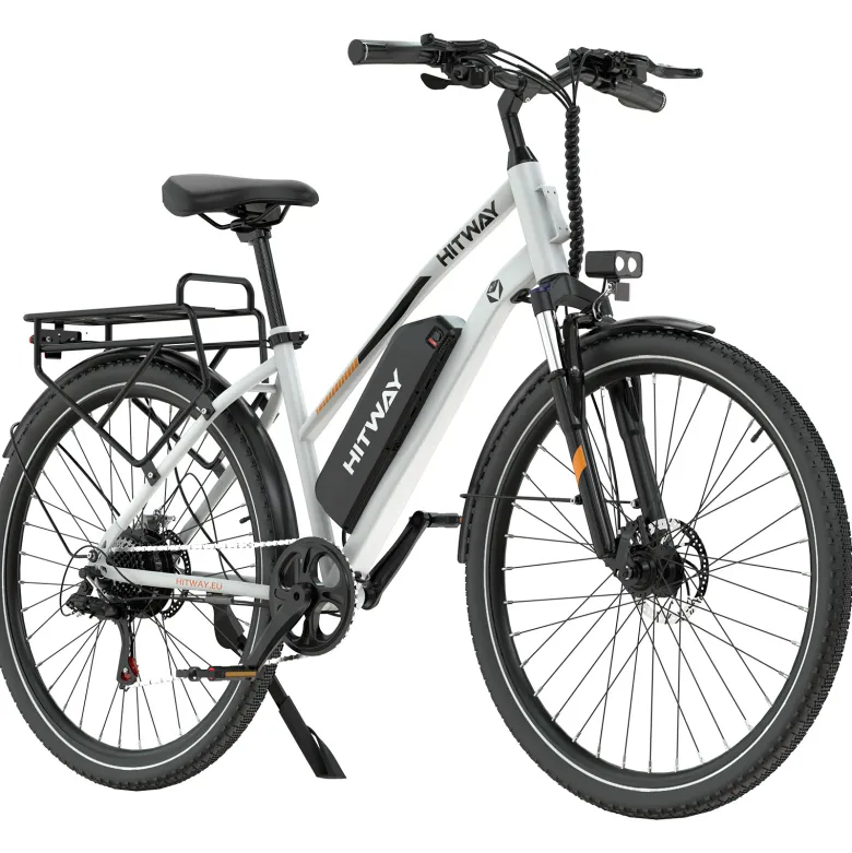 Hitway vélo électrique 28pc blanc