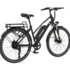 Hitway vélo électrique 28pc noir avec panier
