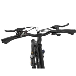 Hitway vélo électrique 28pc noir avec panier