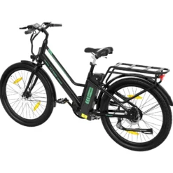 Hitway vélo électrique 27.5pc noir avec panier