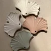 Hochet de dentition gingko bleu