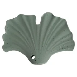 Hochet de dentition gingko bleu