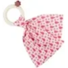 Hochet doudou bib0+ rose