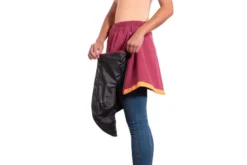Holly bordeaux sur-jupe hiver - xs-shol