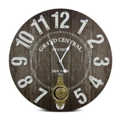 Horloge ancienne balancier grand central