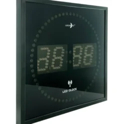 Horloge digital bleue avec radio pilotag