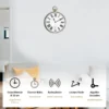 Horloge fishtec gold seconde murale