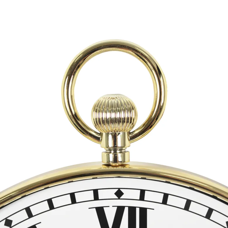 Horloge fishtec gold seconde murale