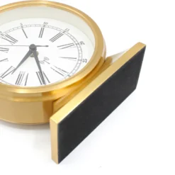 Horloge gousset à poser radio-pilotée silencieuse cadran 19 cm verre