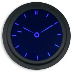 Horloge murale digitale led silencieuse affichage heures et minutes