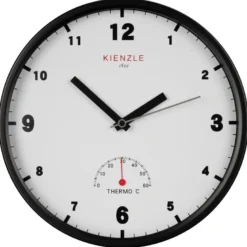 Horloge murale radio-pilotée d’extérieur kienzle dcf 30 cm