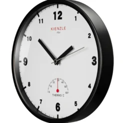Horloge murale radio-pilotée d’extérieur kienzle dcf 30 cm