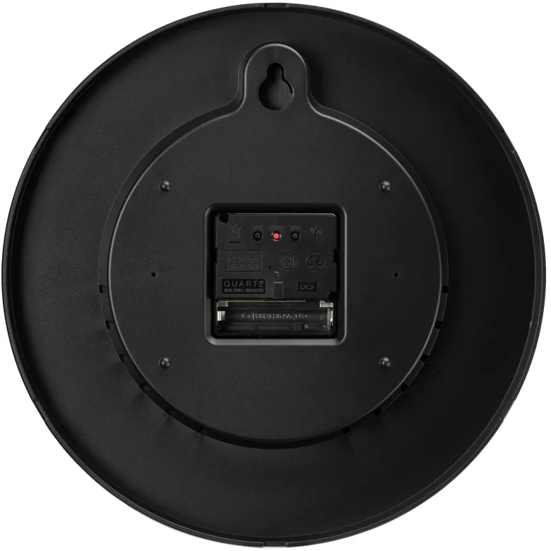 Horloge murale radio-pilotée kienzle dcf modern 25 cm or rose noir