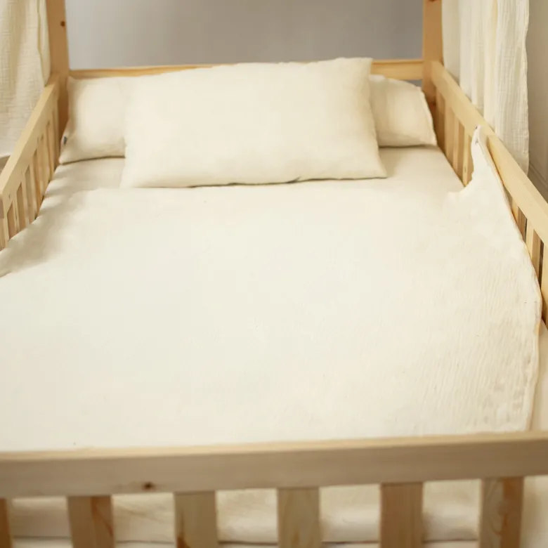 Housse de couette gaze de coton jeanne
