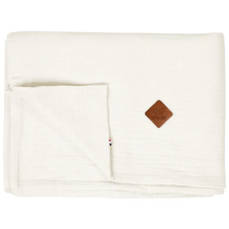 Housse de couette gaze de coton jeanne