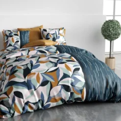 Housse de couette 240x220 + 2 taies