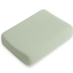 Housse de matelas à langer bio vert