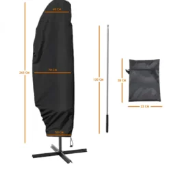 Housse de protection parasol - 265 cm