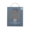 Housse pour matelas à langer gris en gaze de coton 50x70 cm