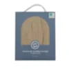 Housse pour matelas à langer moka en gaze de coton 50x70 cm