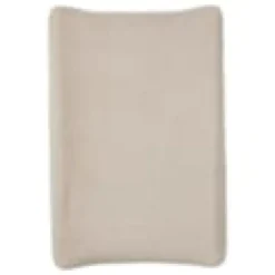 Housse pour matelas à langer taupe en éponge 50x70 cm
