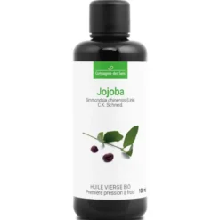 Huile de jojoba bio - 100ml - fraîcheur garantie oxycert® - vierge & de 1?? pres