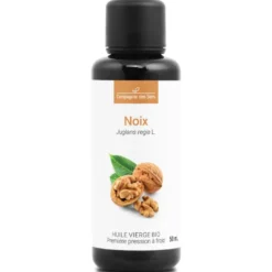 Huile de noix bio - 50ml - fraîcheur garantie oxycert® - vierge & de 1?? pressio