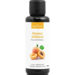Huile de noyaux d'abricot bio - 50ml - fraîcheur garantie oxycert® - vierge & de
