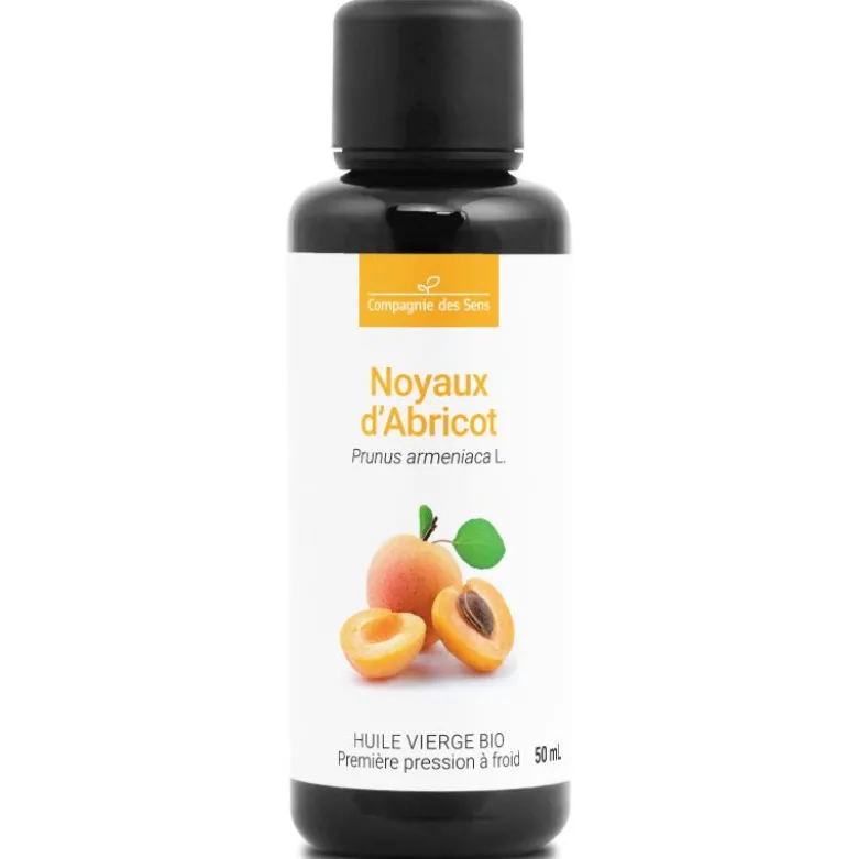Huile de noyaux d'abricot bio - 50ml - fraîcheur garantie oxycert® - vierge & de