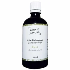 Huile de ricin cosmétique