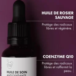 Huile de soin antioxydante