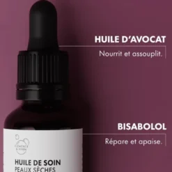 Huile de soin peaux sèches