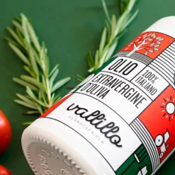 Huile d'olive extra vierge Italienne des Pouilles Vallilllo 500ml