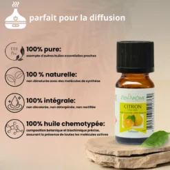 Huile essentielle de citron - 10ml