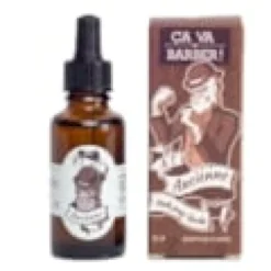Huile pour barbe - cuir - ancienne