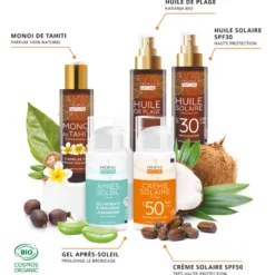 Huile solaire spf30 - haute protection