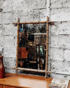 Igor, le grand miroir en bambou n°738