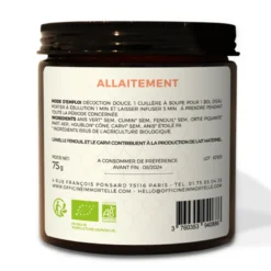 Infusion allaitement Officine Immortelle