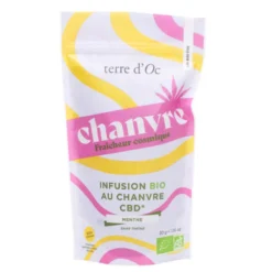 Infusion bio chanvre CBD Cosmique