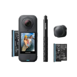 Insta360 caméra 360 x4 air noir starter pack