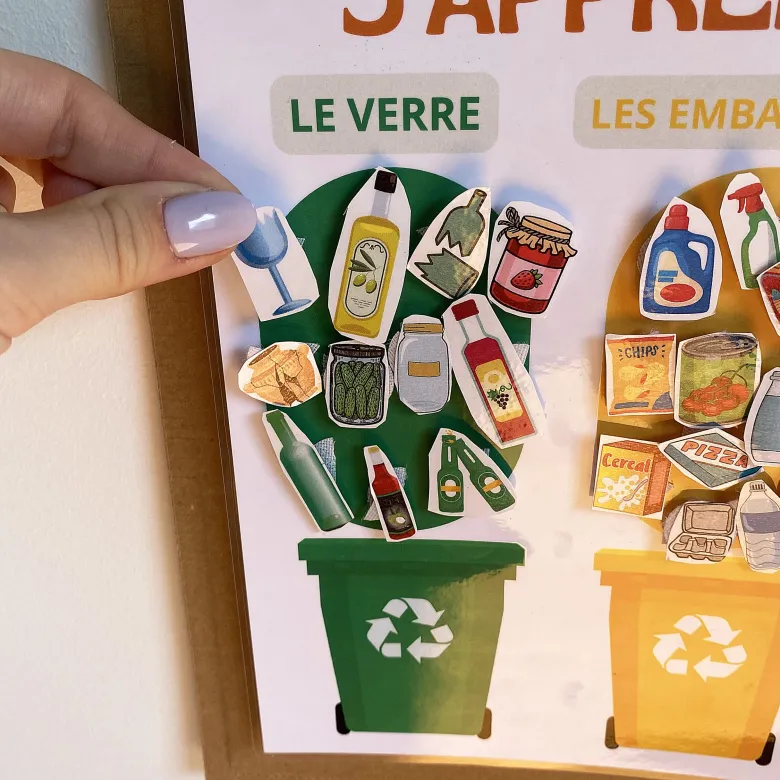 J’apprends à trier mes déchets