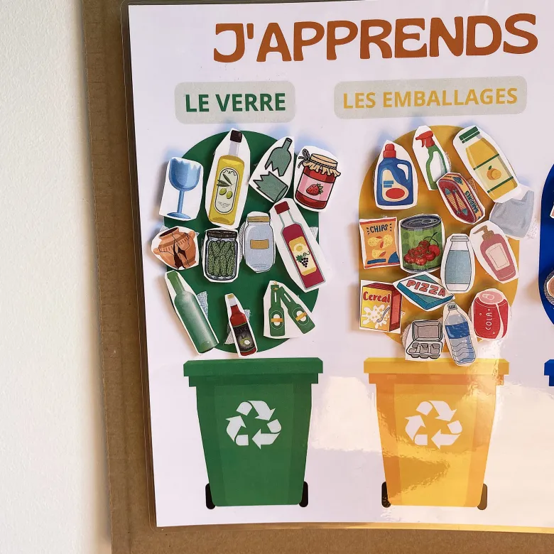 J’apprends à trier mes déchets