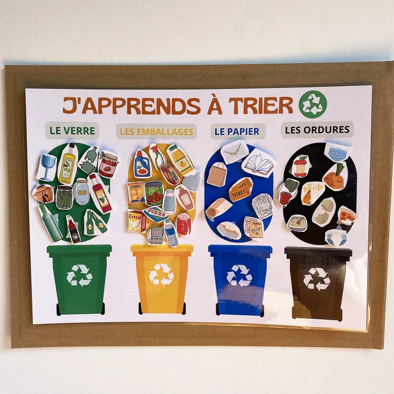 J’apprends à trier mes déchets