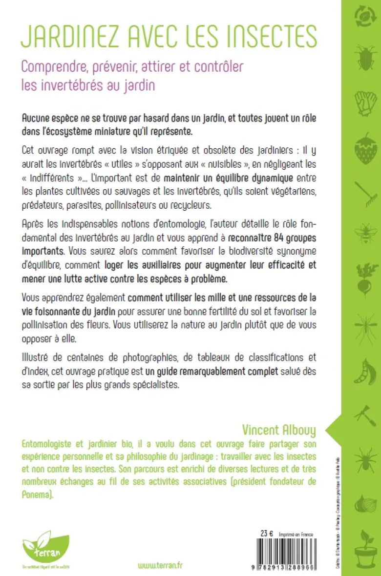 Jardinez avec les insectes