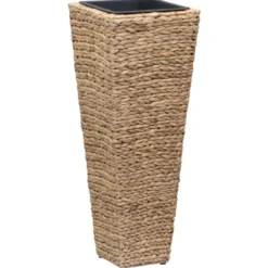 Jardinière lit surélevé plantes fleurs jardin 3 30 x 30 x 80 cm marron